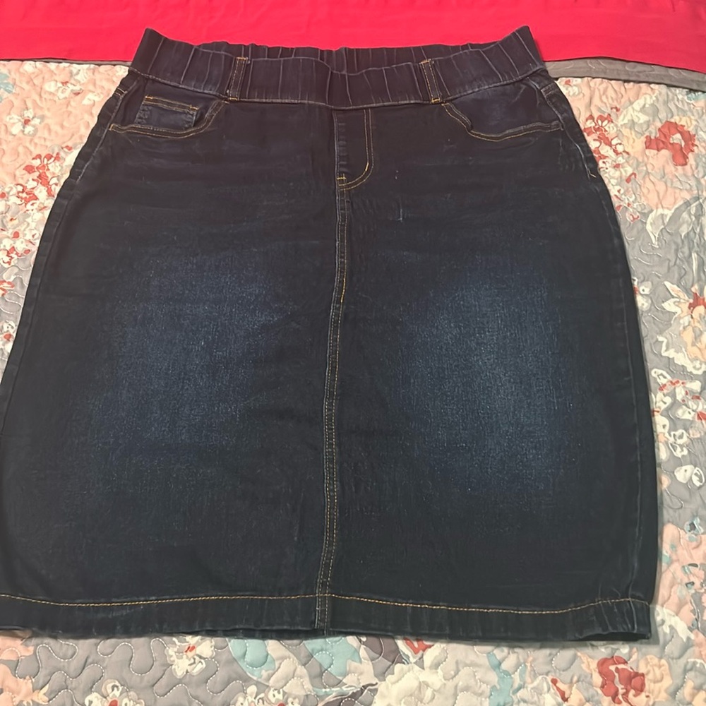 Be girl midi denim skirt
